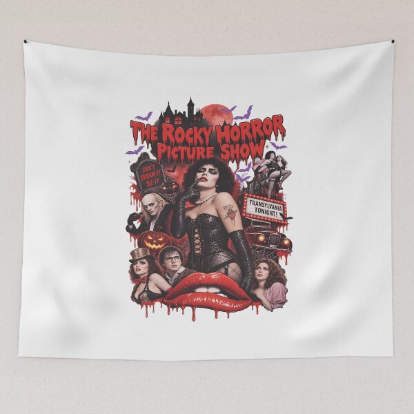Item preview, The Rocky Horror Picture Show Frank N Furter Transylvania Vintage Horror Graphic designed and sold by DianaVape.