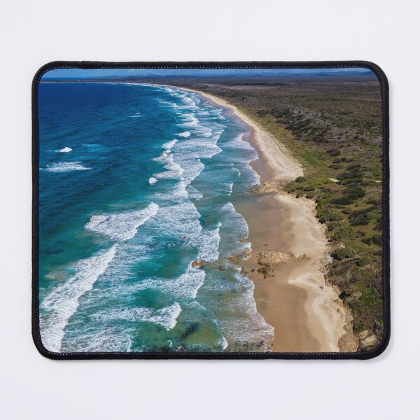 Item preview, Aerial View of Brooms Head Coastline Australia designed and sold by Southern Cross Lifestyle .