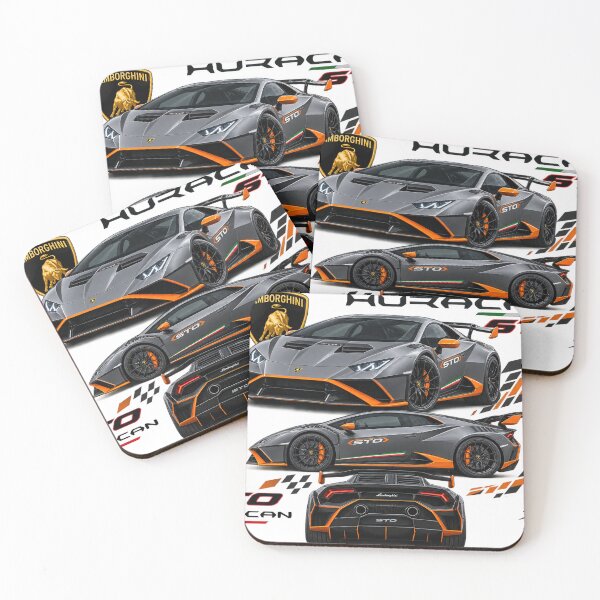 Artikelvorschau, Lamborghini Huracán STO Supercar Racing Automotive Design entworfen und verkauft von CreativeNest Prints.