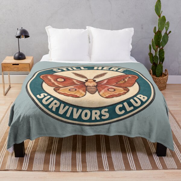 Item preview, Still Here Mended Moth Survivors Club designed and sold by ChirpInc.