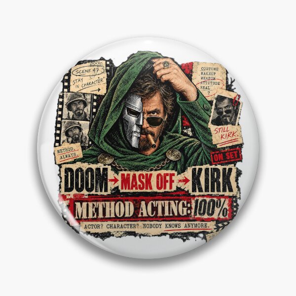 Artikelvorschau, Kirk Lazarus' Method Acting als Dr. Doom enthüllt entworfen und verkauft von Fashvora.