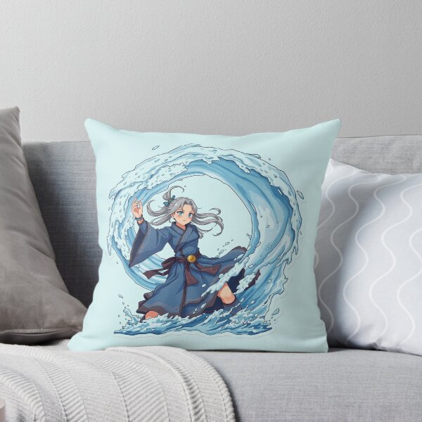 Item preview, Avatar Airbender Water Bender Master Anime Wave Art designed and sold by Fine-Arts-Lab.
