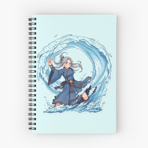 Item preview, Avatar Airbender Water Bender Master Anime Wave Art designed and sold by Fine-Arts-Lab.