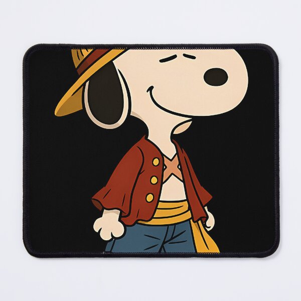 Item preview, Snoopy Onepiece Luffy designed and sold by moisespaiva.