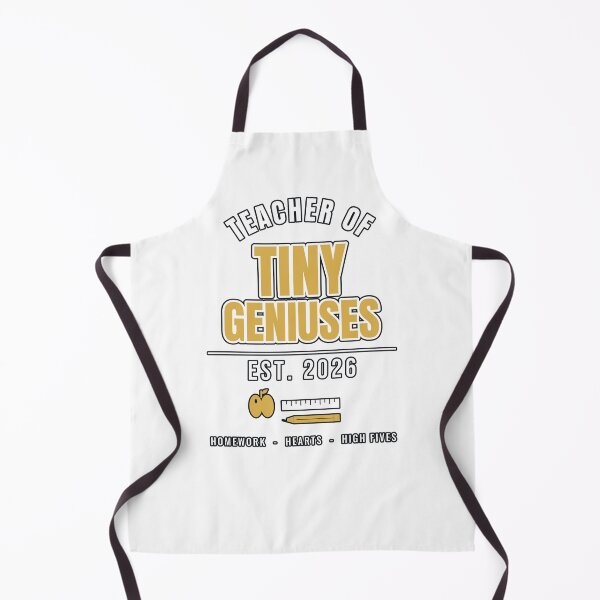 Item preview, Teacher of Tiny Geniuses Varsity Est 2026 designed and sold by PeaksAndPrints.