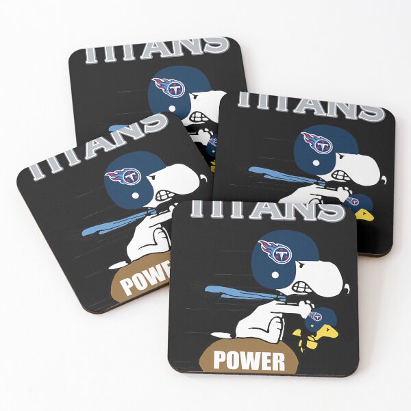 Item preview,  Snoopy Woodstock Titans Power Football designed and sold by GiftofRandomnes.