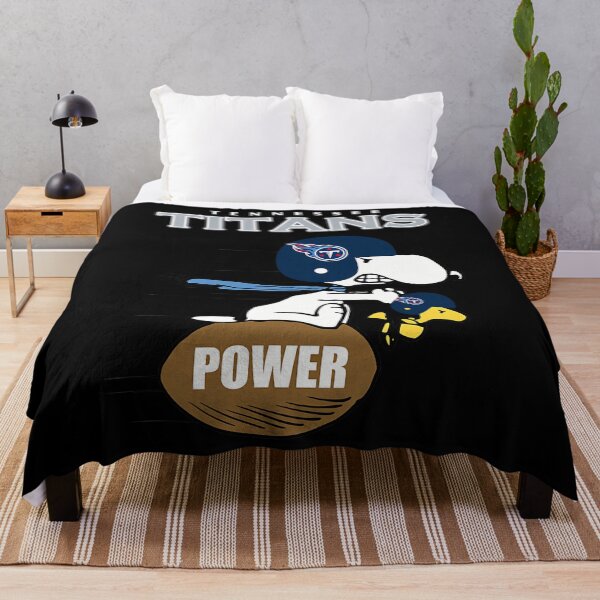 Item preview,  Snoopy Woodstock Titans Power Football designed and sold by GiftofRandomnes.