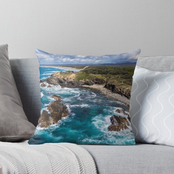 Item preview, Aerial View of Brooms Head Coastline Australia designed and sold by Southern Cross Lifestyle .