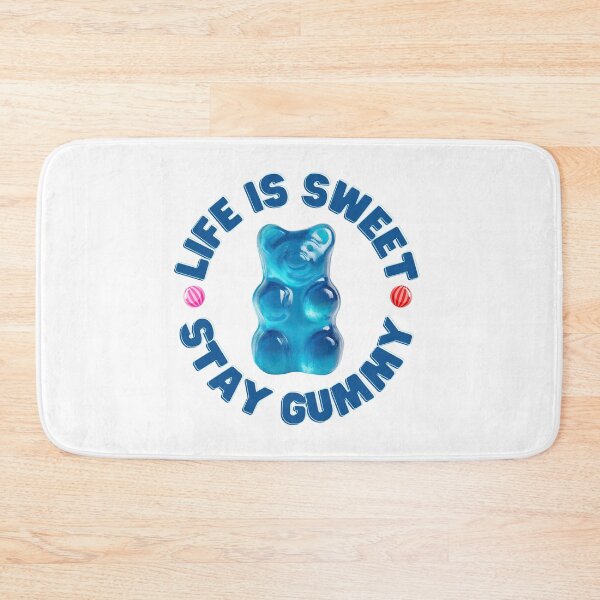 Item preview, Life Is Sweet Stay Gummy Bear - Cute Candy Quote designed and sold by Frafri92.
