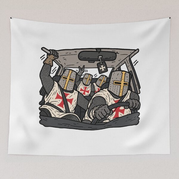 Item preview, Knights Took a Ride designed and sold by MonkiFlipp.