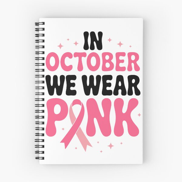Item preview, In October We Wear Pink Retro Breast Cancer designed and sold by TRTrendyHouse.