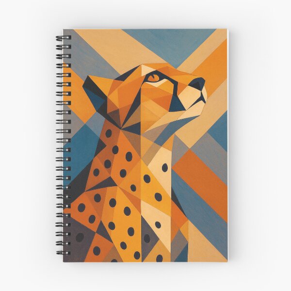 Item preview, African Cheetah illustration – Elegant Safari Wildlife designed and sold by GalleryKauffeld.