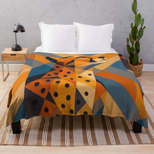 Item preview, African Cheetah illustration – Elegant Safari Wildlife designed and sold by GalleryKauffeld.