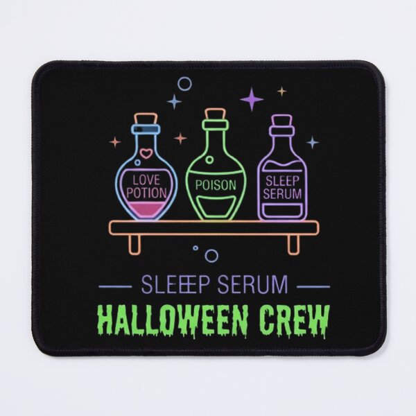 Item preview, Sleep Serum Halloween Crew Neon Spooky Vintage Magic Potion Bottles designed and sold by PetalsPaws.