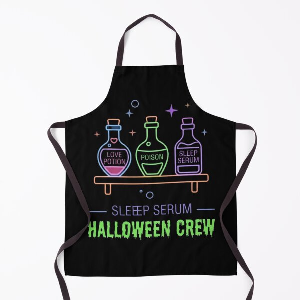 Item preview, Sleep Serum Halloween Crew Neon Spooky Vintage Magic Potion Bottles designed and sold by PetalsPaws.