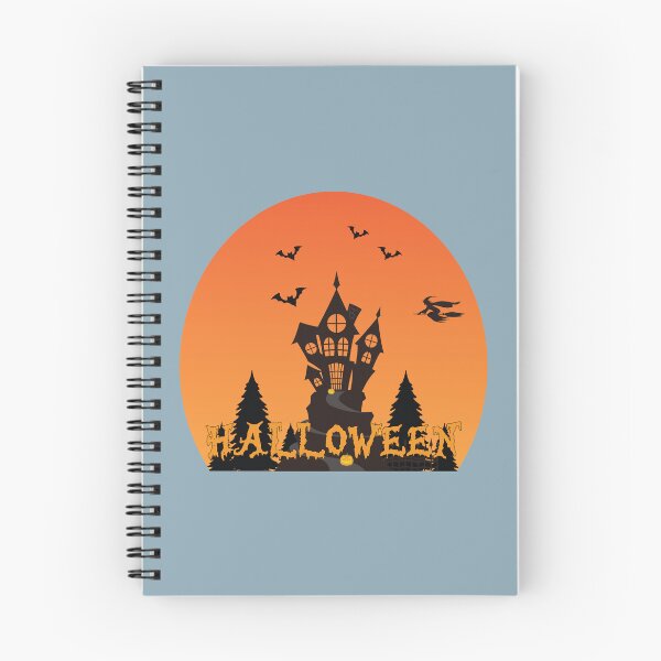 Item preview, Spooky Halloween Haunted House Under Full Moon designed and sold by Mdjahirulsk.