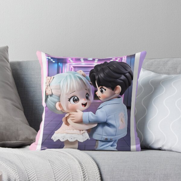 Item preview, K-Drama Movie Date Hug - Pastel Chibi Doll Photocard designed and sold by Nicole_83.
