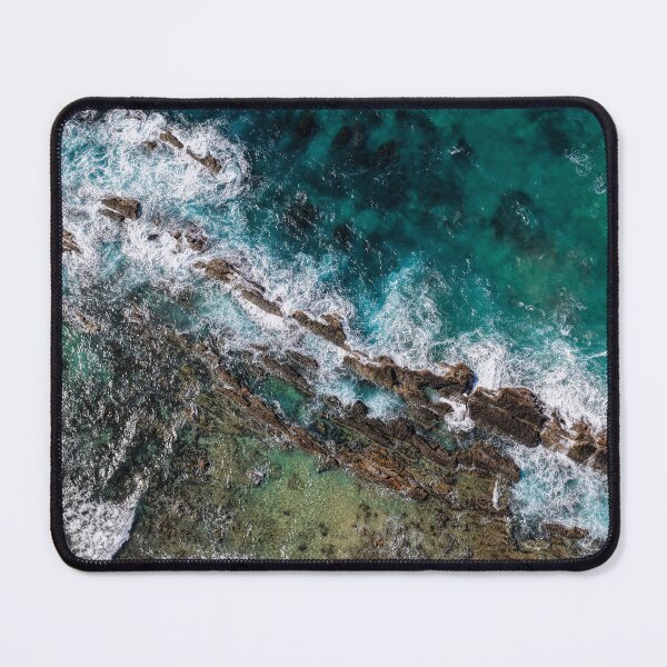 Item preview, Aerial View of Brooms Head Coastline Australia designed and sold by Southern Cross Lifestyle .