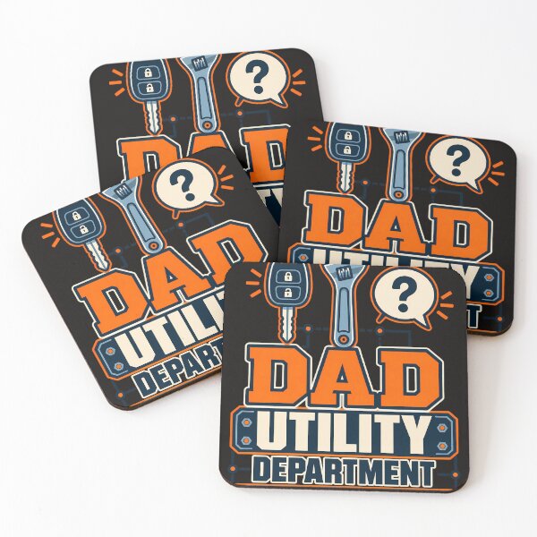 Item preview, Dad Utility Department – Rides, Repairs & Questionable Advice designed and sold by MiSuPa Studio.