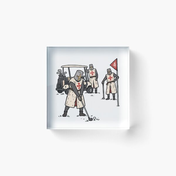 Item preview, Crusaders Play Mini Golf designed and sold by MonkiFlipp.