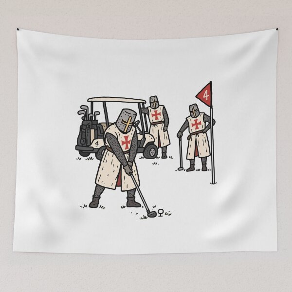 Item preview, Crusaders Play Mini Golf designed and sold by MonkiFlipp.