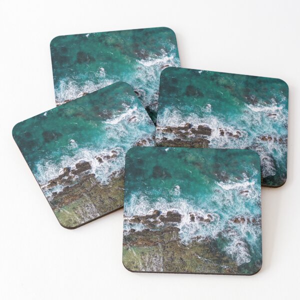 Item preview, Aerial View of Brooms Head Coastline Australia designed and sold by Southern Cross Lifestyle .