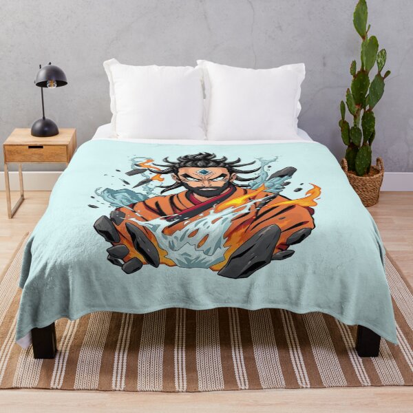 Item preview, Avatar Airbender Powerful Master of Elements Anime Art designed and sold by Fine-Arts-Lab.