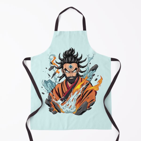 Item preview, Avatar Airbender Powerful Master of Elements Anime Art designed and sold by Fine-Arts-Lab.