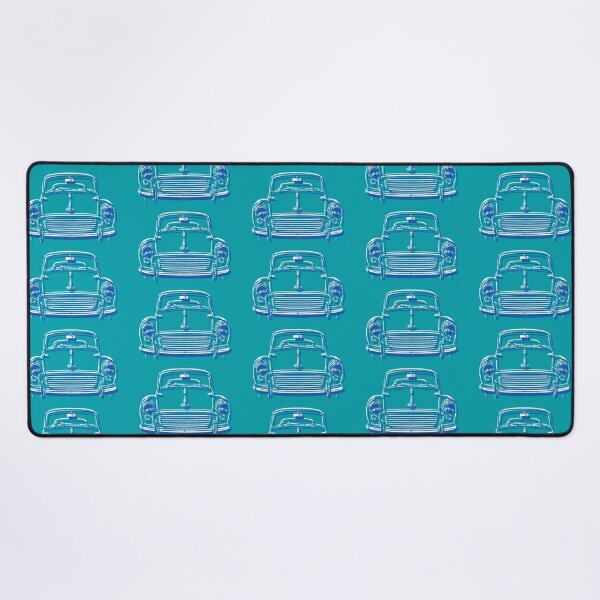 Item preview, Morris Minor 1960s British classic car blue-white designed and sold by soitwouldseem.
