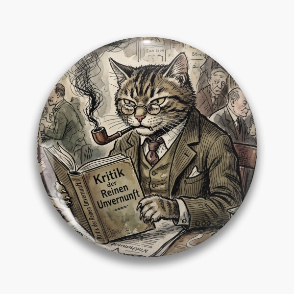 Item preview, The Weimar Connoisseur: Secret Life of Cats Vintage Bohemian Café Art designed and sold by FreiherrPK.