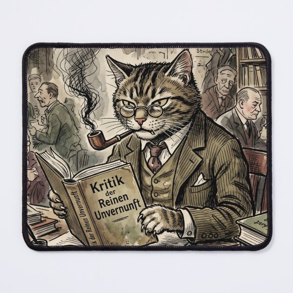 Item preview, The Weimar Connoisseur: Secret Life of Cats Vintage Bohemian Café Art designed and sold by FreiherrPK.