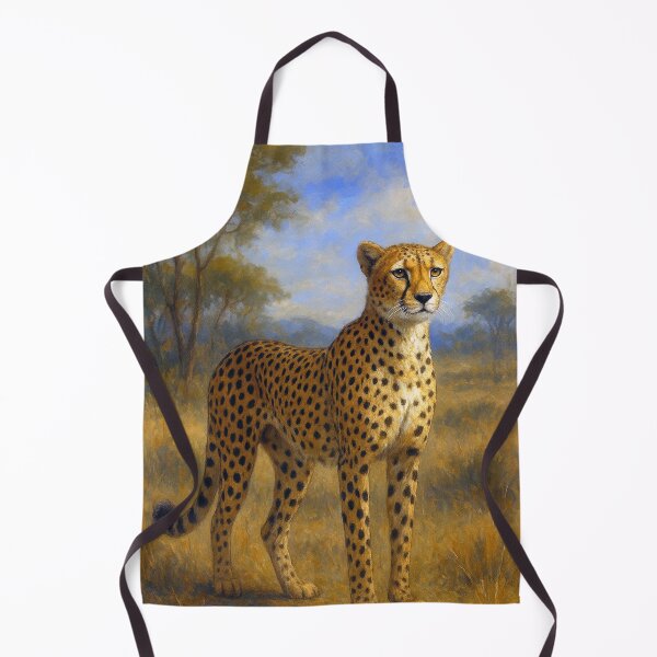 Item preview, Cheetah Painting – African Wildlife Art designed and sold by GalleryKauffeld.