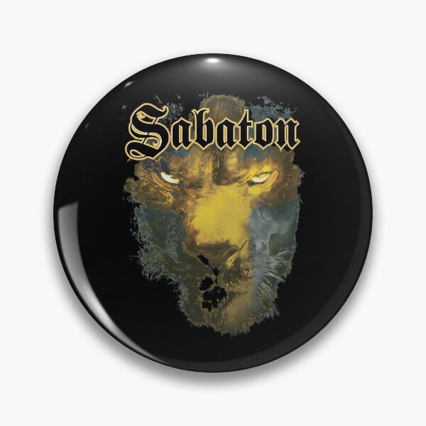 Item preview, Sabaton Lion Logo Heavy Metal Band  designed and sold by StantonHahn.