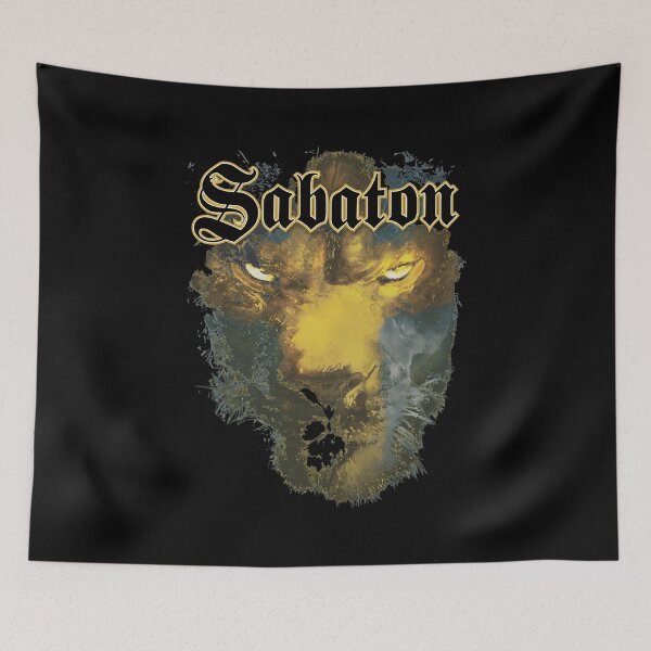 Item preview, Sabaton Lion Logo Heavy Metal Band  designed and sold by StantonHahn.