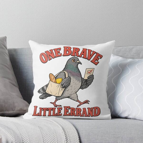 Item preview, One Brave Little Errand Pigeon Illustration designed and sold by ODDLUME CLUB.