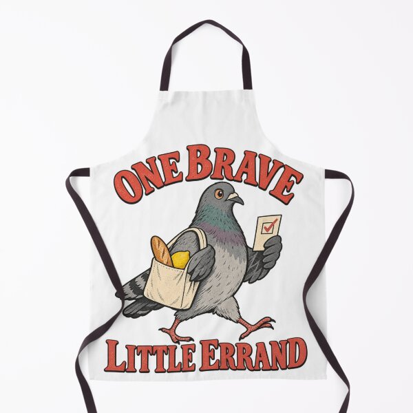 Item preview, One Brave Little Errand Pigeon Illustration designed and sold by ODDLUME CLUB.