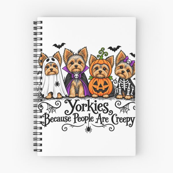 Item preview, Yorkies Because People Are Creepy Funny Halloween Dog designed and sold by CleoJames.