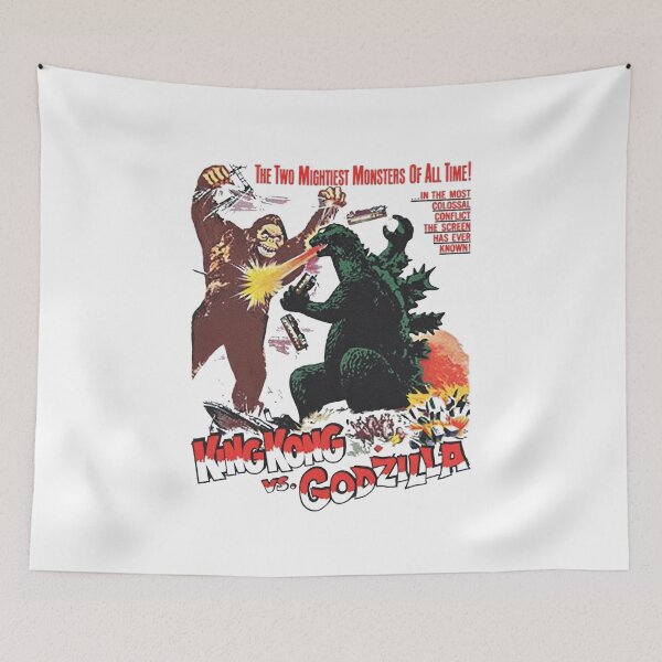 Item preview, Vintage Giant Monster Battle Kaiju Creature Feature Retro Graphic designed and sold by DianaVape.