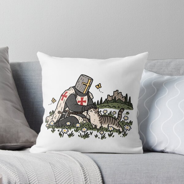 Item preview, Crusader Cat Companion designed and sold by MonkiFlipp.