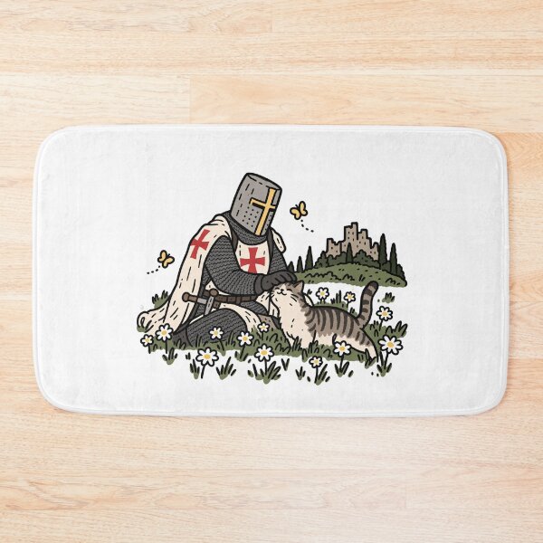 Item preview, Crusader Cat Companion designed and sold by MonkiFlipp.