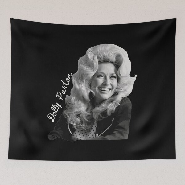 Item preview, Dolly Parton Black & White Portrait  designed and sold by WilliamWa46516.
