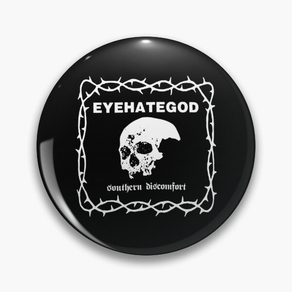 Item preview, EYEHATEGOD Skull Southern Discomfort Metal Art designed and sold by StantonHahn.
