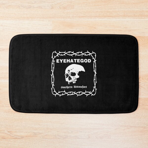 Item preview, EYEHATEGOD Skull Southern Discomfort Metal Art designed and sold by StantonHahn.