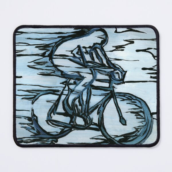 Item preview, Cyclist Speed Motion Dynamic Expressive Painting designed and sold by Dwaalhaas.com.