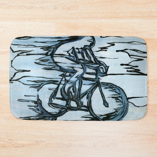 Item preview, Cyclist Speed Motion Dynamic Expressive Painting designed and sold by Dwaalhaas.com.