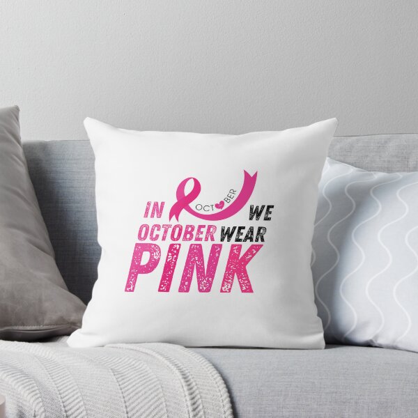 Item preview, In October We Wear Pink Retro Breast Cancer designed and sold by TRTrendyHouse.