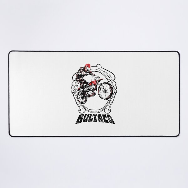 Item preview, Bultaco Vintage Motocross Rider Distressed designed and sold by StantonHahn.