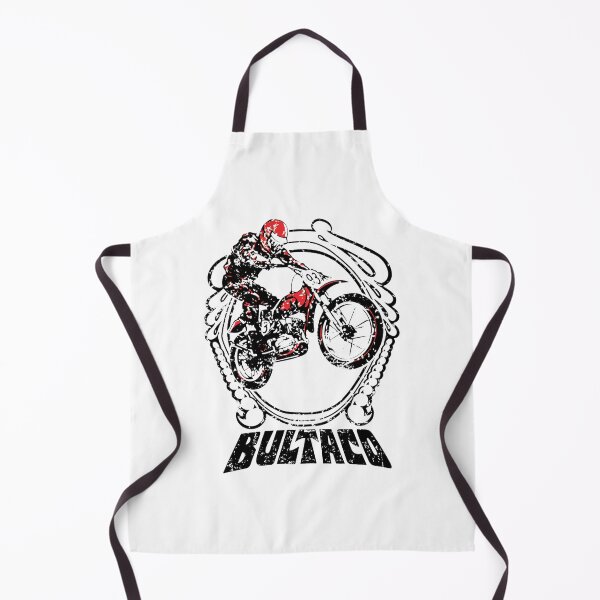 Item preview, Bultaco Vintage Motocross Rider Distressed  designed and sold by StantonHahn.
