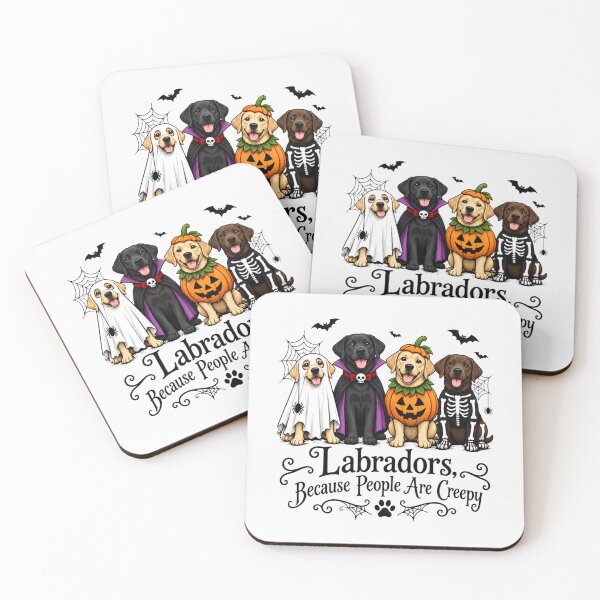 Item preview, Labradors Because People Are Creepy Funny Halloween Dog Costume designed and sold by CleoJames.