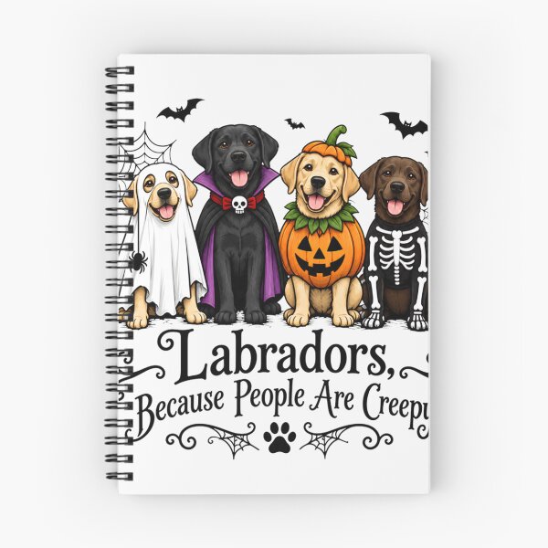 Item preview, Labradors Because People Are Creepy Funny Halloween Dog Costume designed and sold by CleoJames.